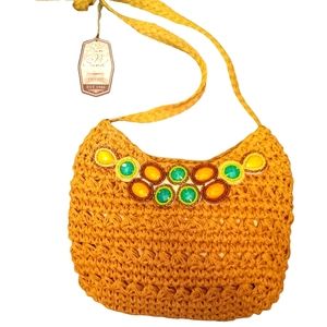 Sun and Sand straw purse NWT